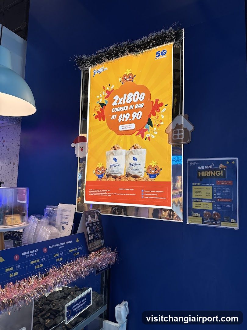 5+8 Cookies Promotion Display