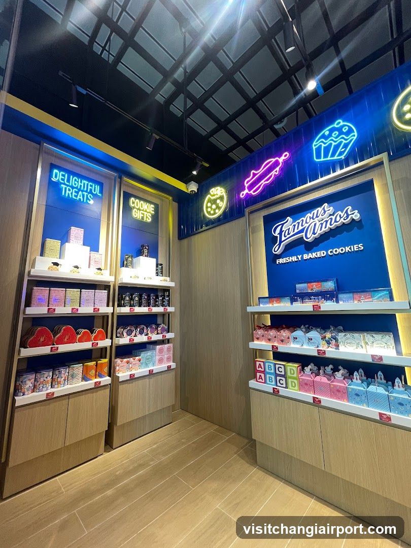 Famous Amos Store Interior