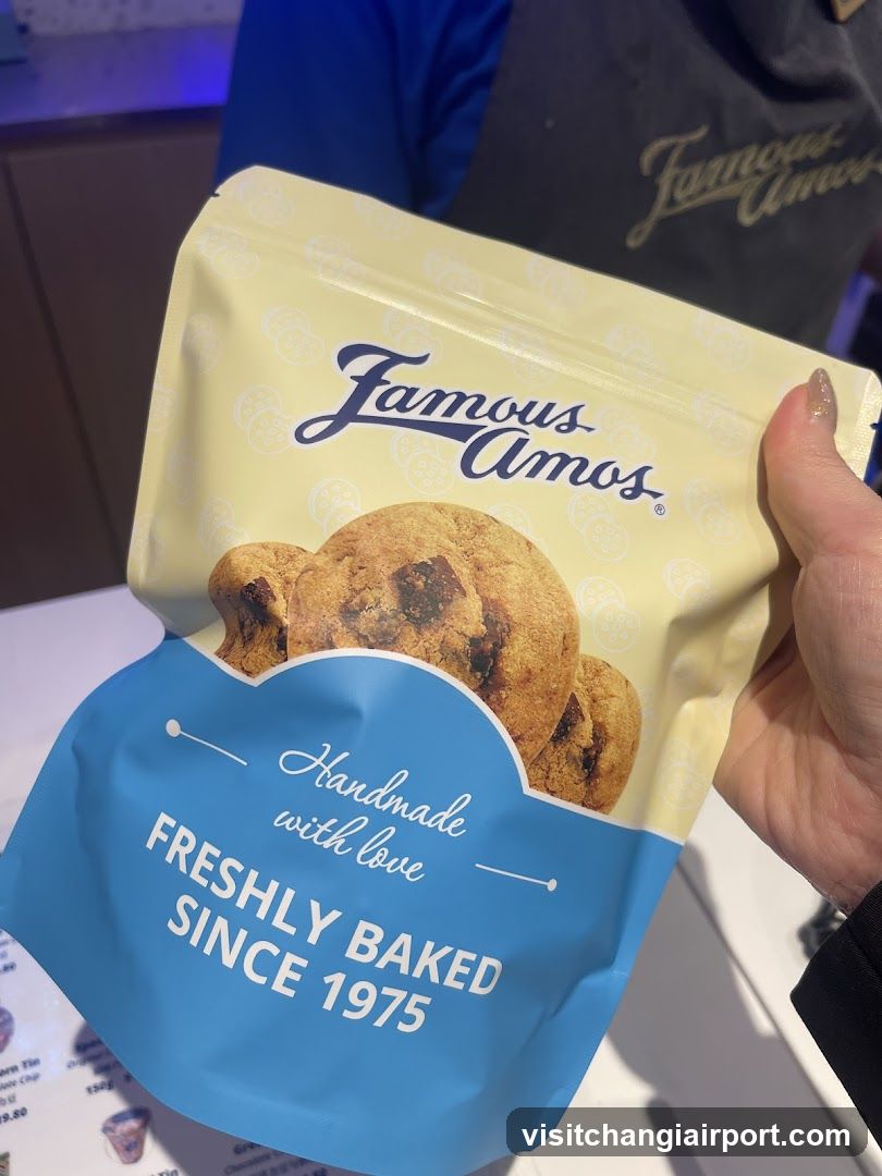 Famous Amos Cookie Package