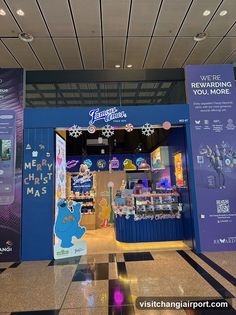 Famous Amos Changi Airport Terminal 3