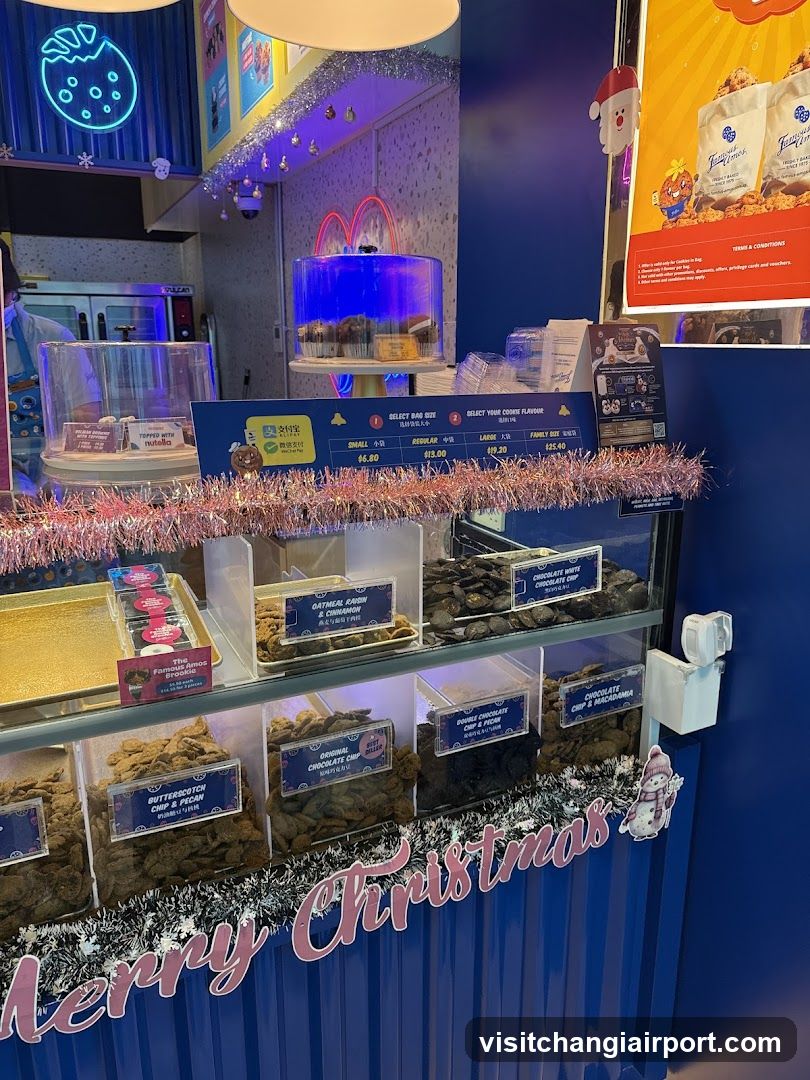 Christmas Popcorn Display