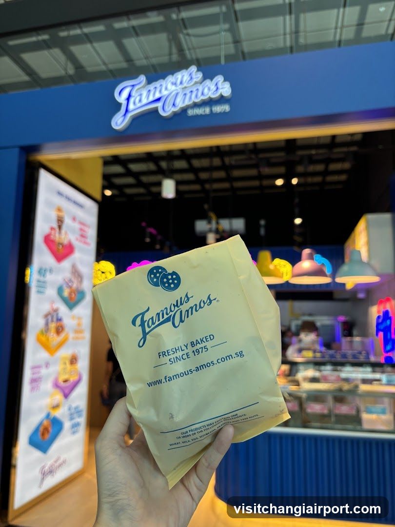 Famous Amos Shop Interior View