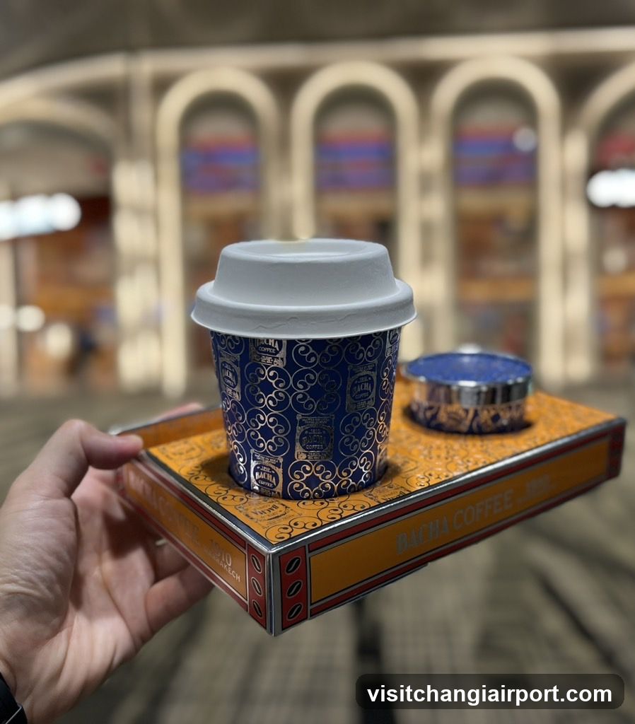 BAPHA COFFEE Cup on Tray