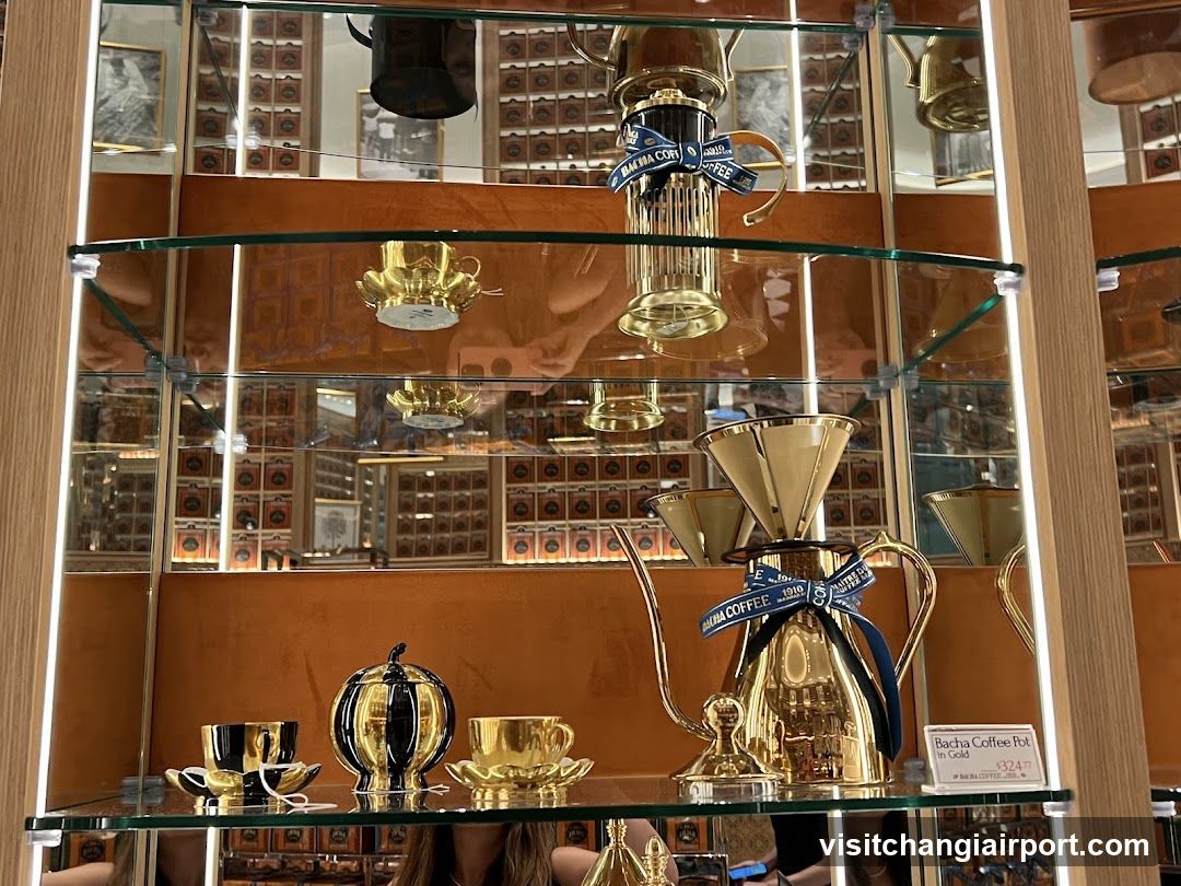 Bachata Coffee Pot Display