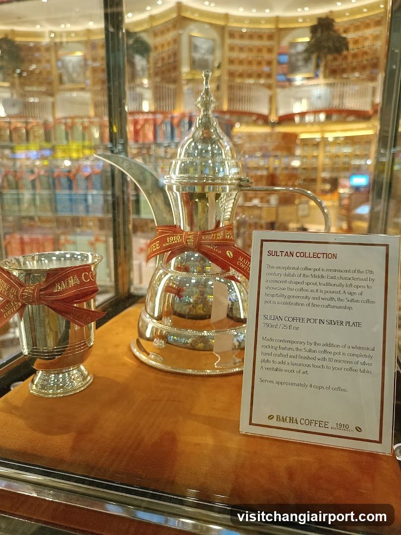 Sultan Collection Coffee Pot Display