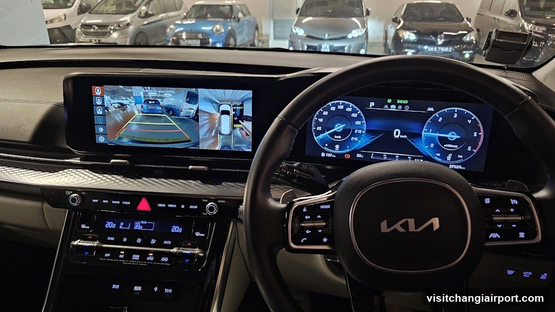 Kia Interior Dashboard View