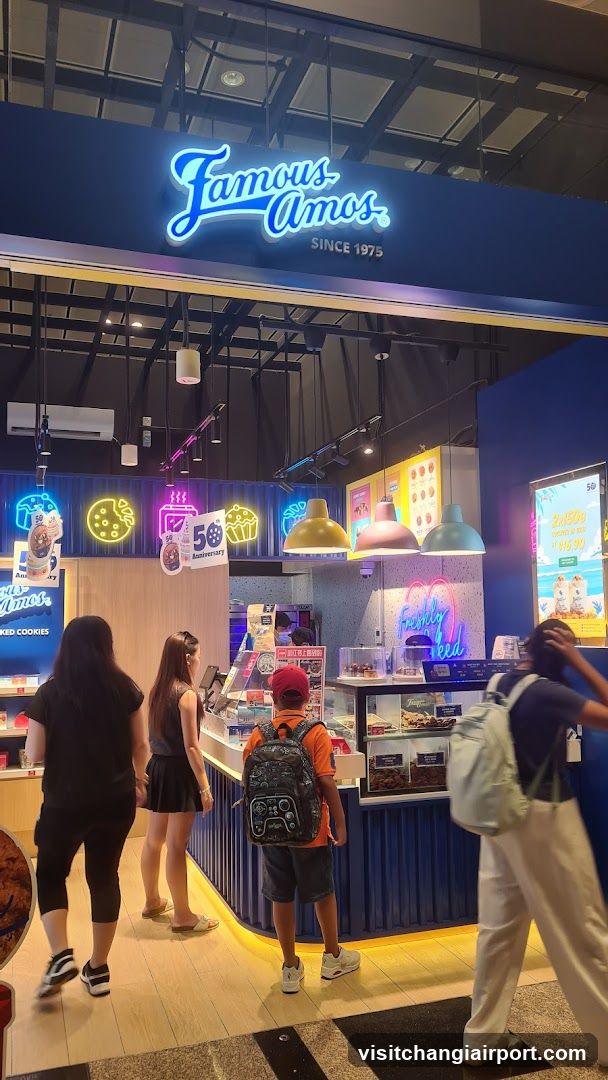 Famous Amos Store Interior