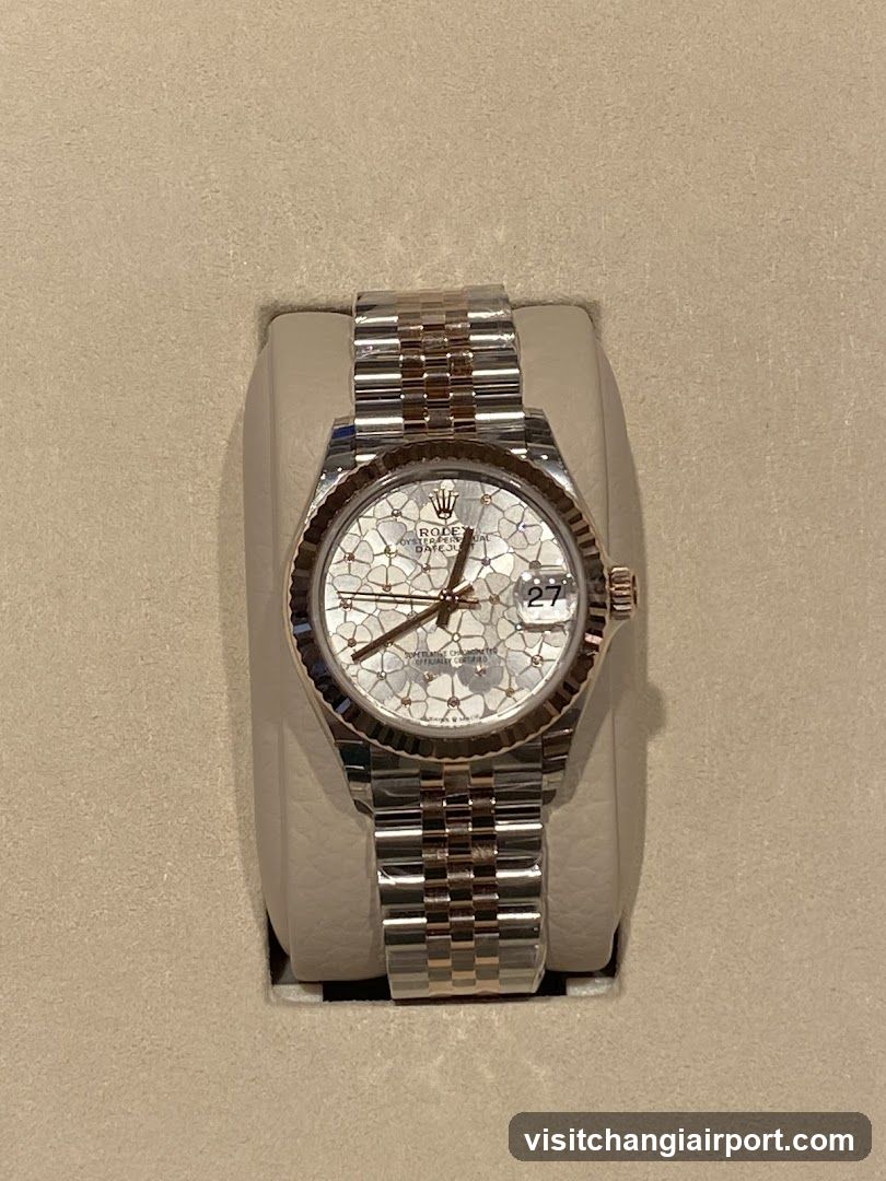 Rolex Datejust Watch Display