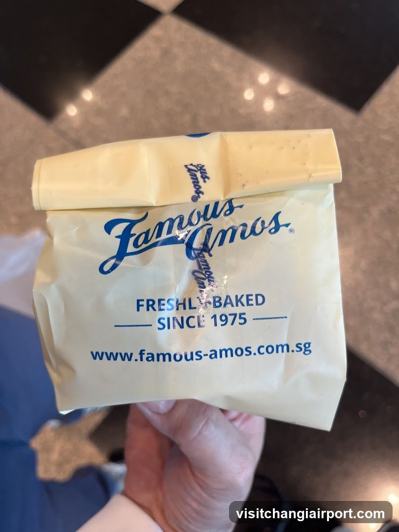 Famous Amos Product Packaging