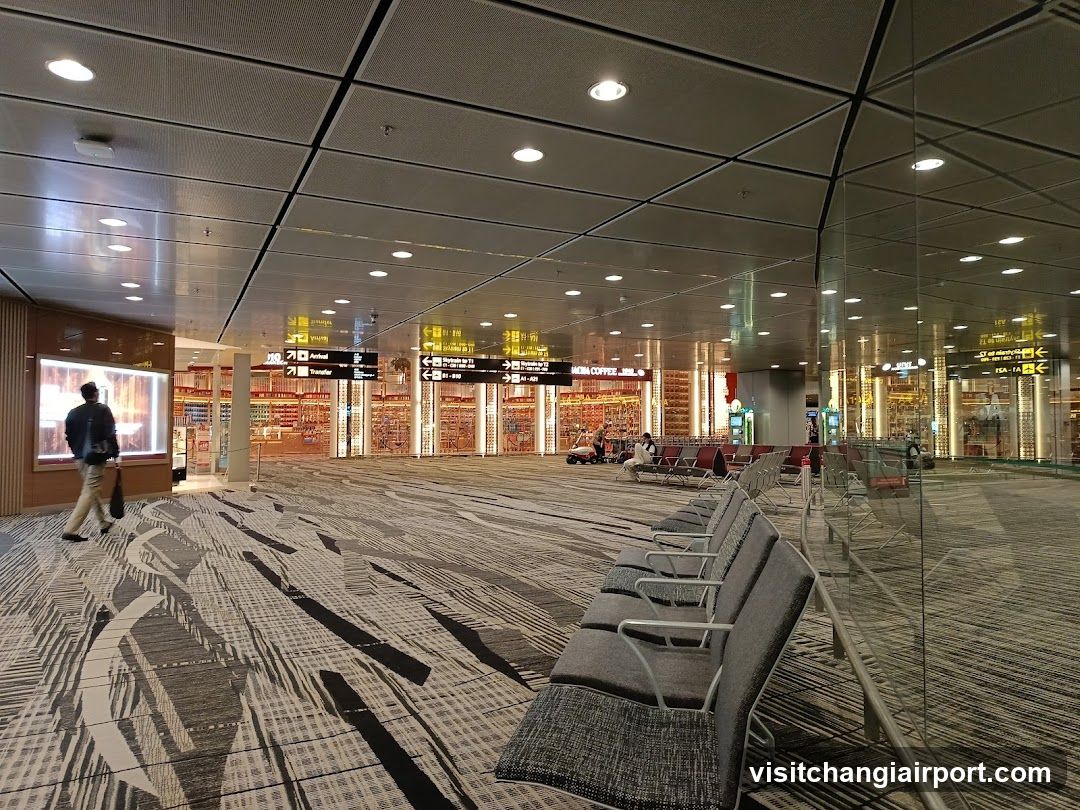 Airport Terminal Waiting Area