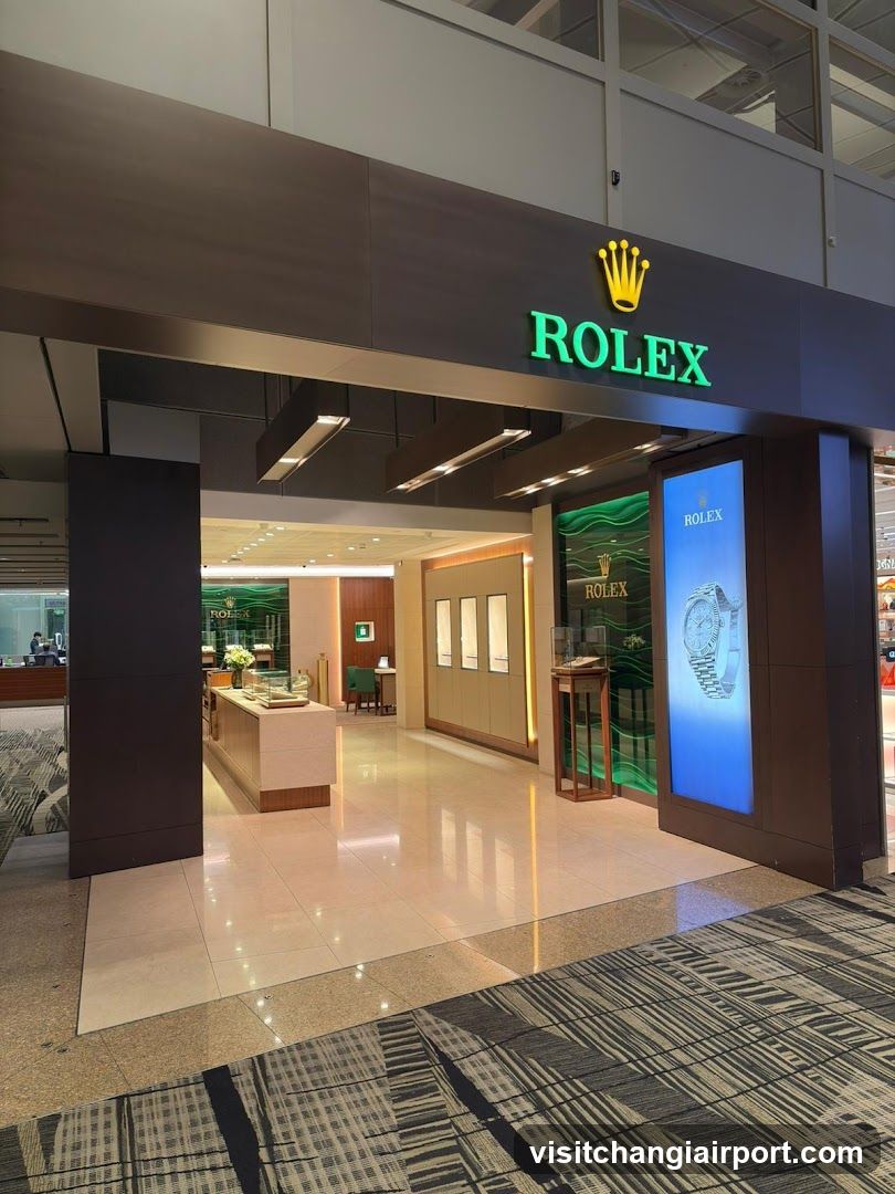 Rolex Boutique - Gassan Watch Changi Airport Terminal 3