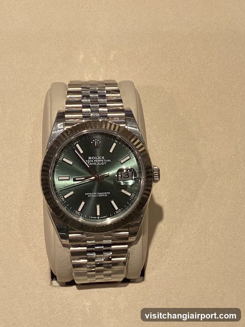 Rolex Datejust Watch Display