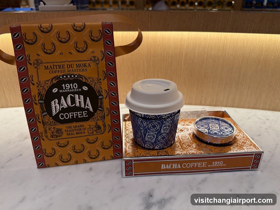 Bacha Coffee Product Display