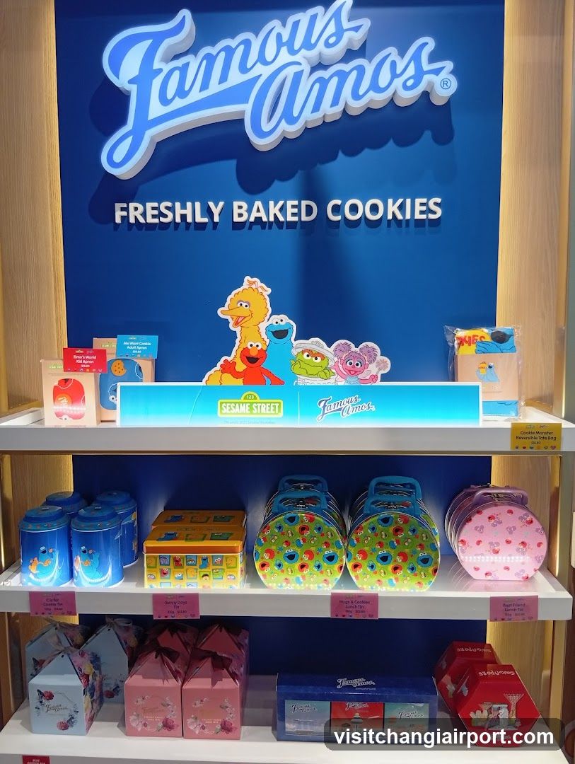 Famous Amos Cookie Store Display