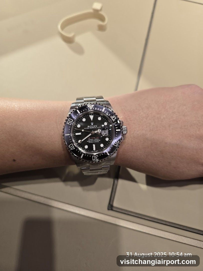 Rolex Submariner on wrist
