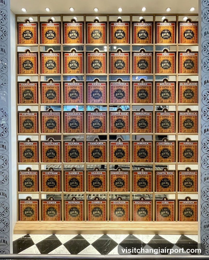 Coffee Display Wall