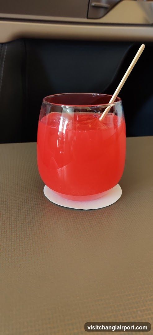 Red Drink in Glass