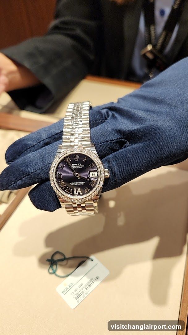 Rolex Watch Display