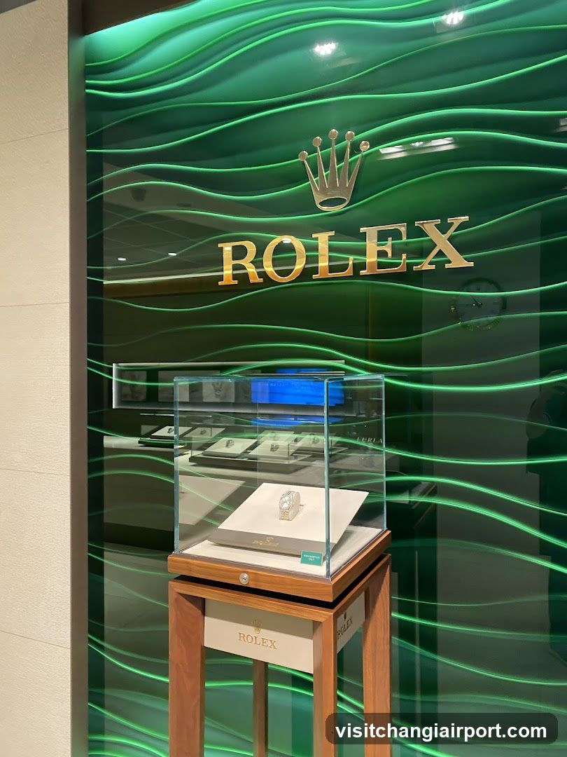 Rolex Storefront Display