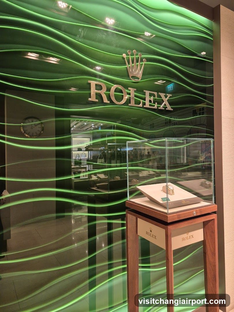 Rolex Storefront Display