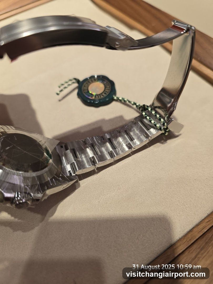 Watch with Chain Tag