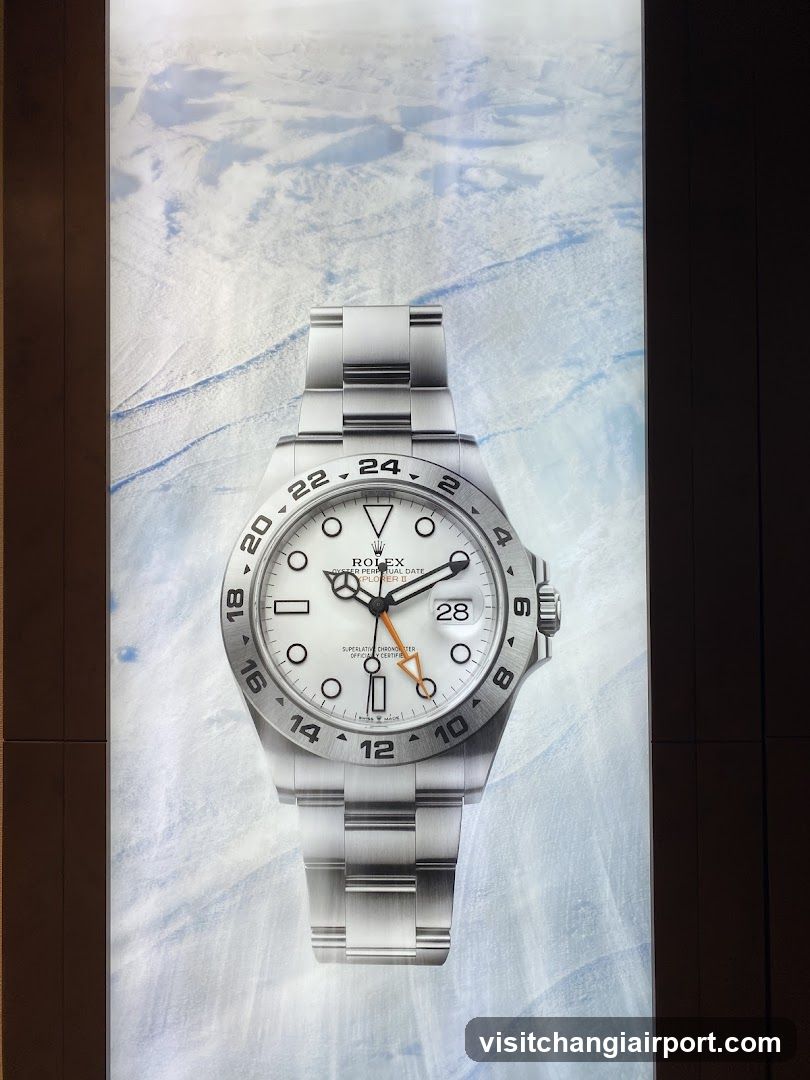 Rolex Oyster Perpetual Date advertisement