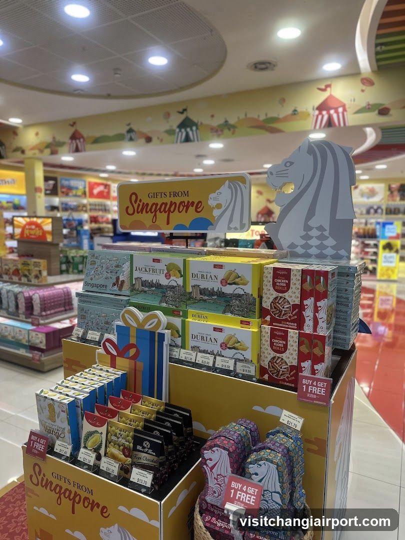 Gifts from Singapore Display