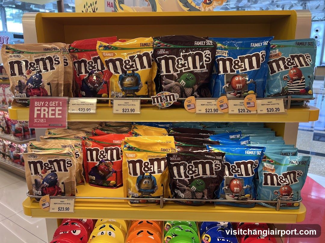 M&M's Family Size Snack Display
