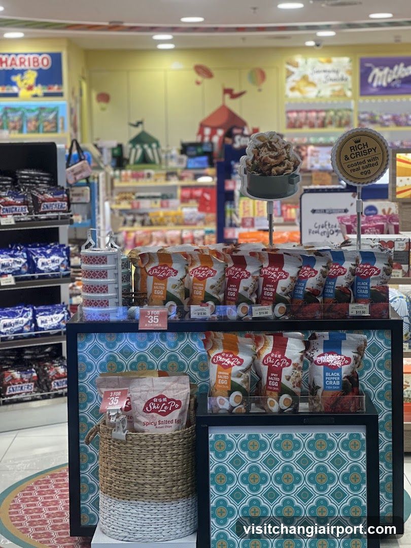 Snack Display in Store
