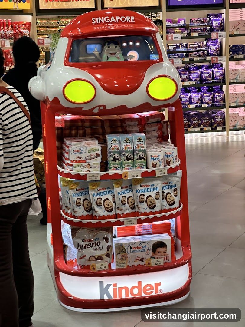 Kinder Display Stand in Store
