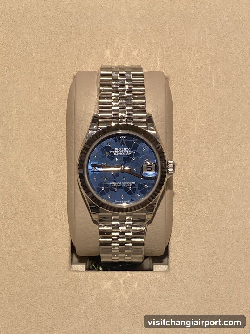 Rolex Datejust Watch Display
