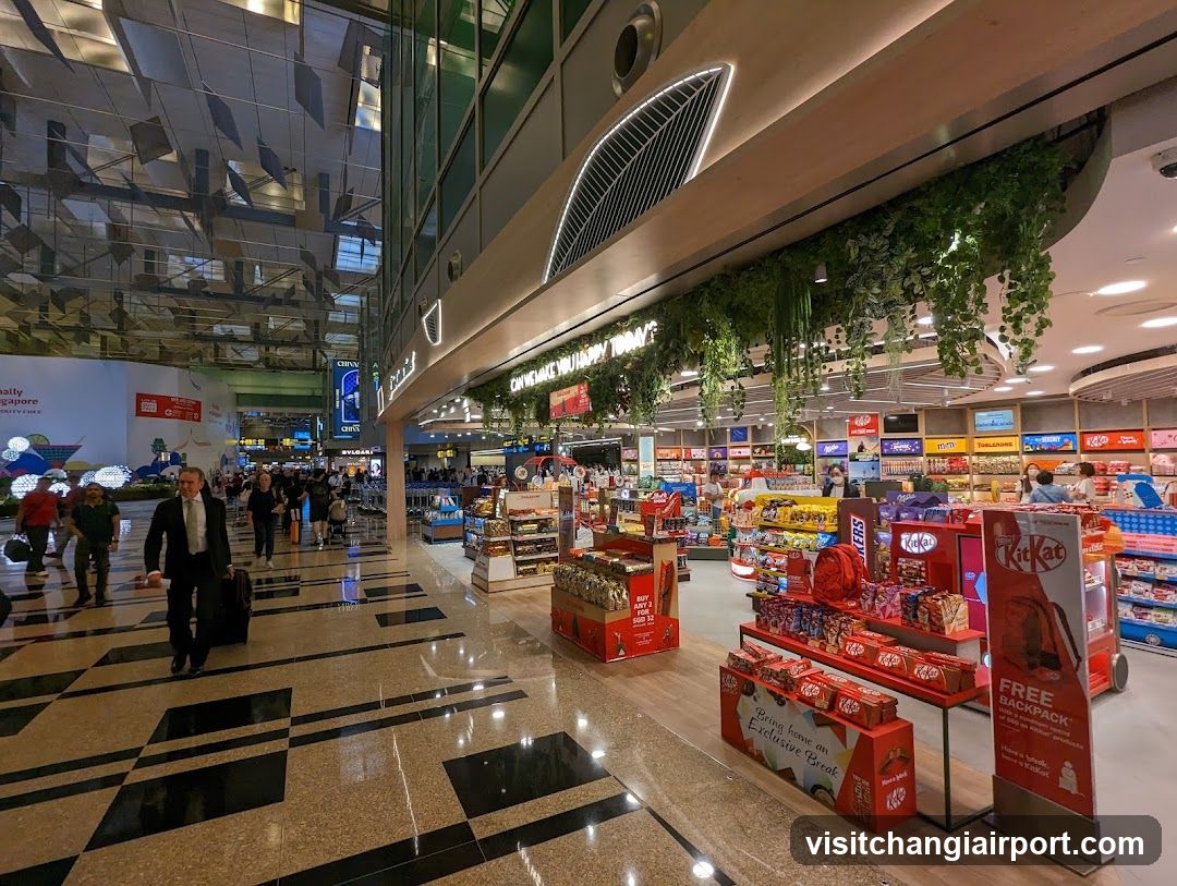 Airport Duty Free Store Interior