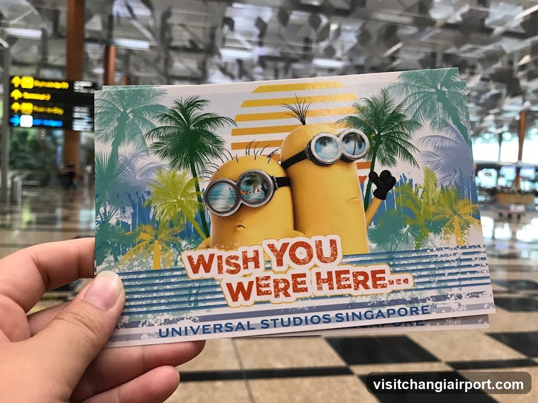Universal Studios Singapore Postcard