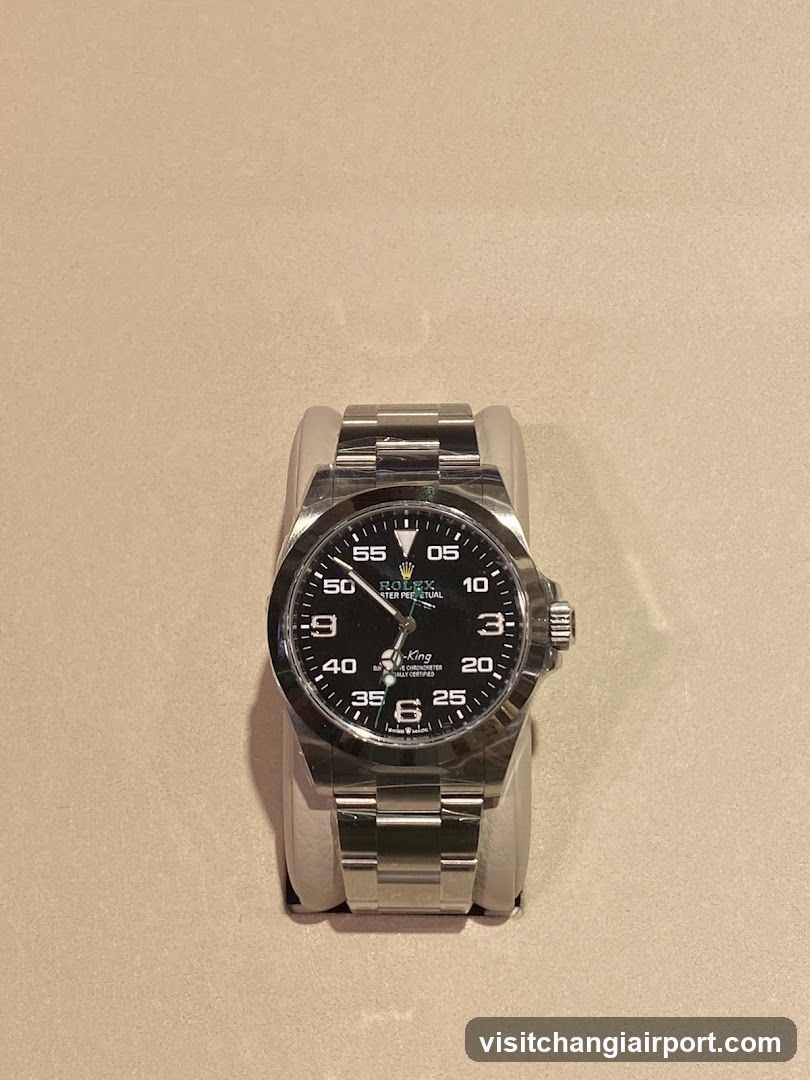 Rolex Submariner Watch Display