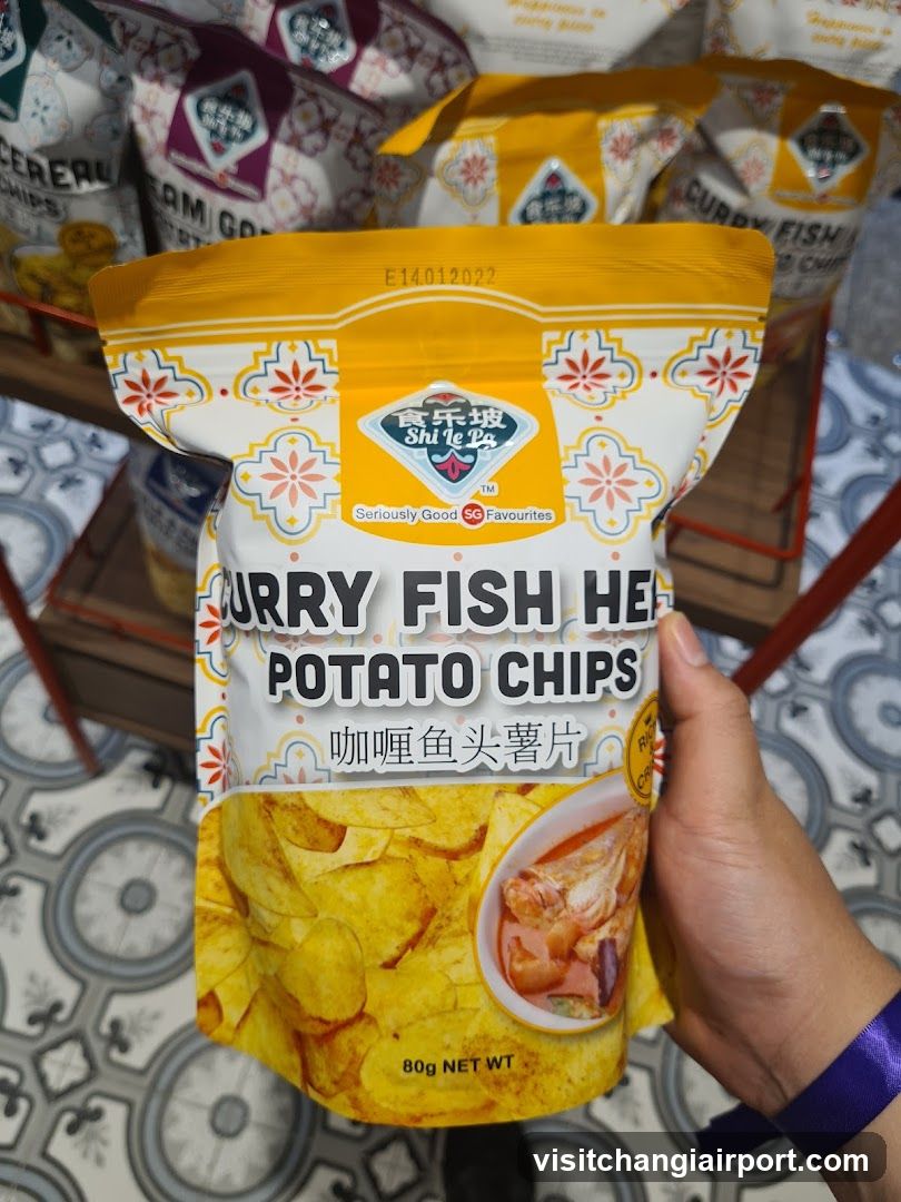 Curry Fish Head Potato Chips