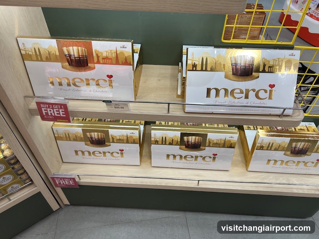 Merci Chocolate Display