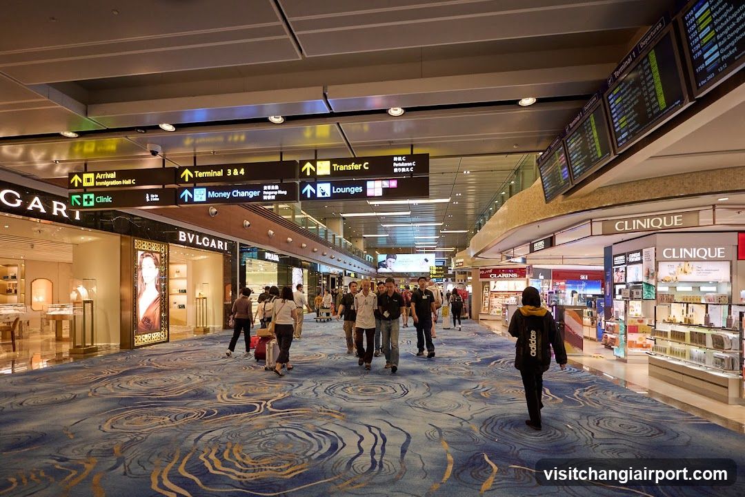 Airport Terminal Corridor