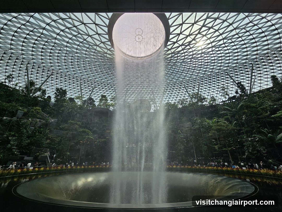 The Jewel Changi Waterfall