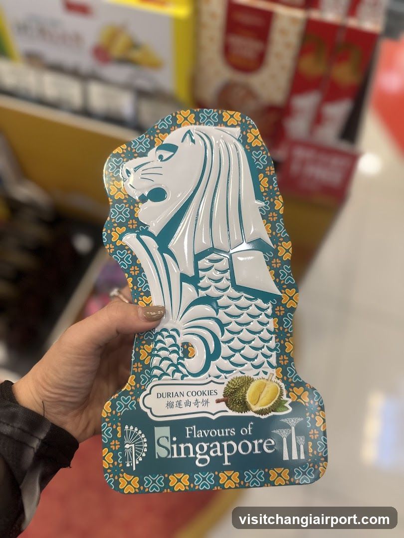 Durian Cookies Packaging