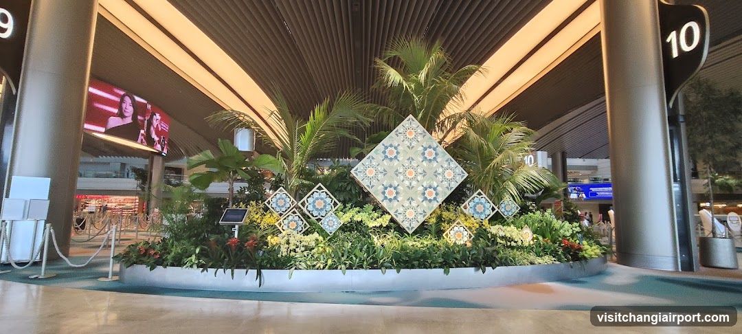Airport Terminal Garden Display