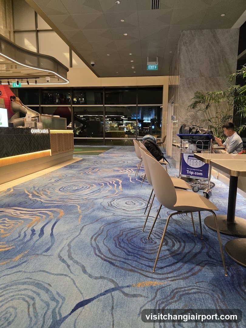 Airport Lounge Interior