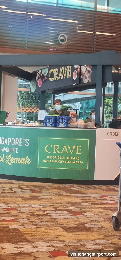 Crave Food Stall Interior View