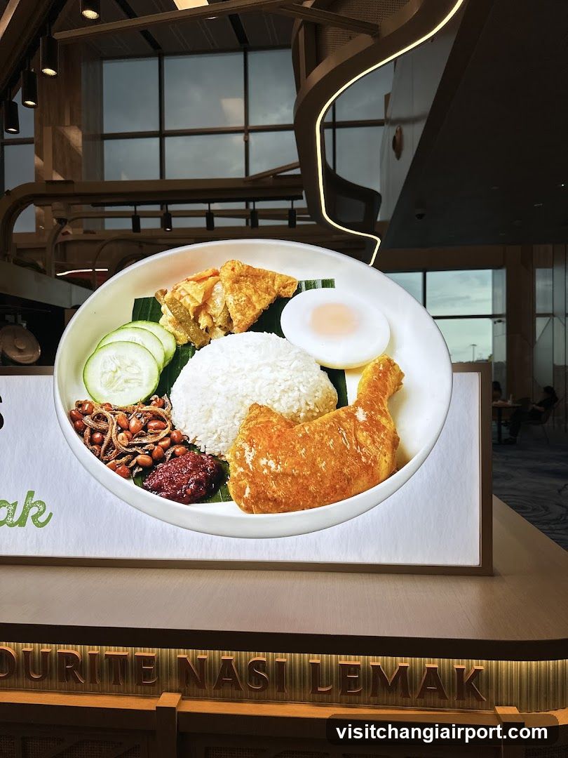 Nasi Lemak Display