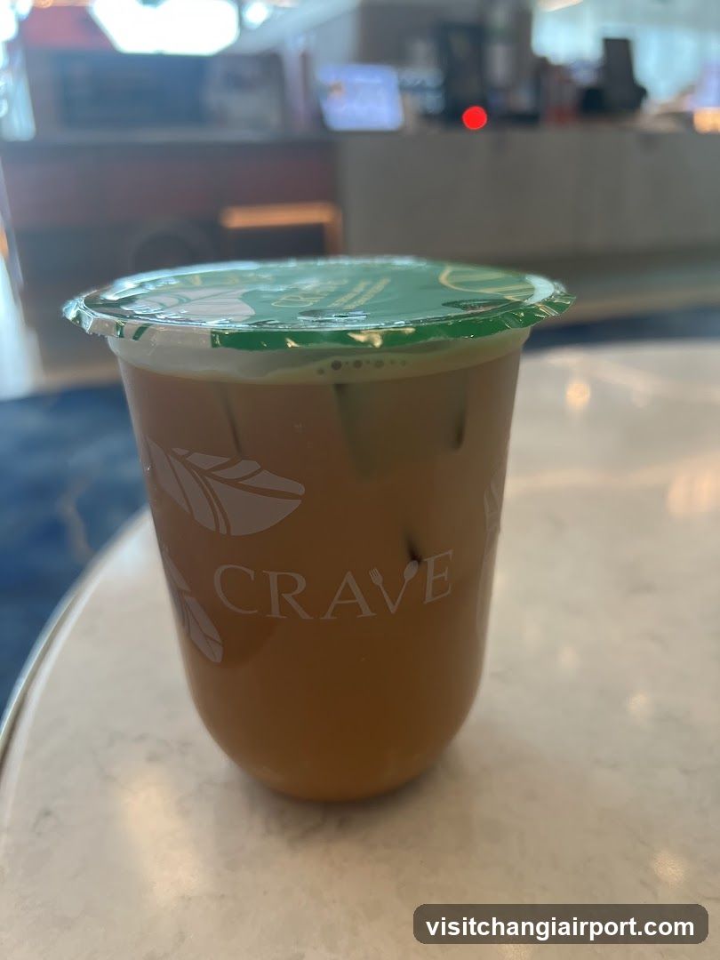 Iced Coffee in Crave Cup