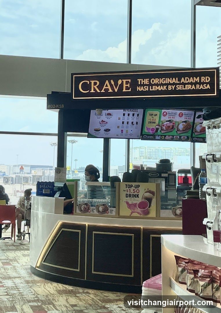 Crave Food Stall Interior