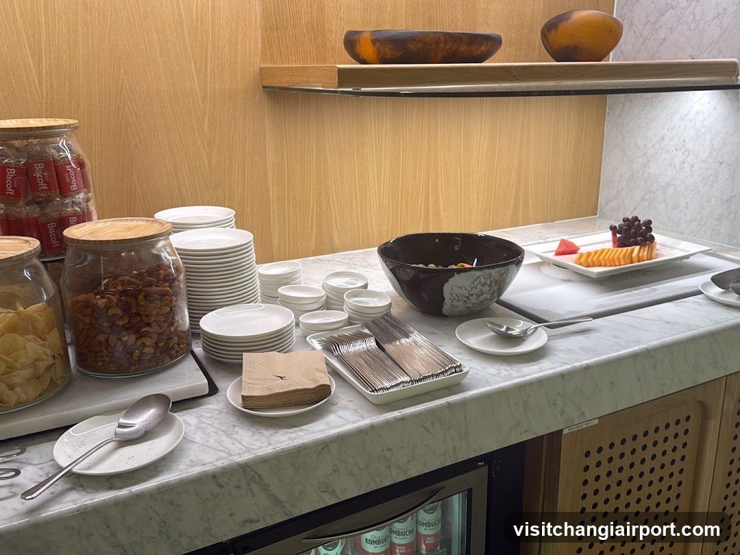 Qantas First Lounge Singapore