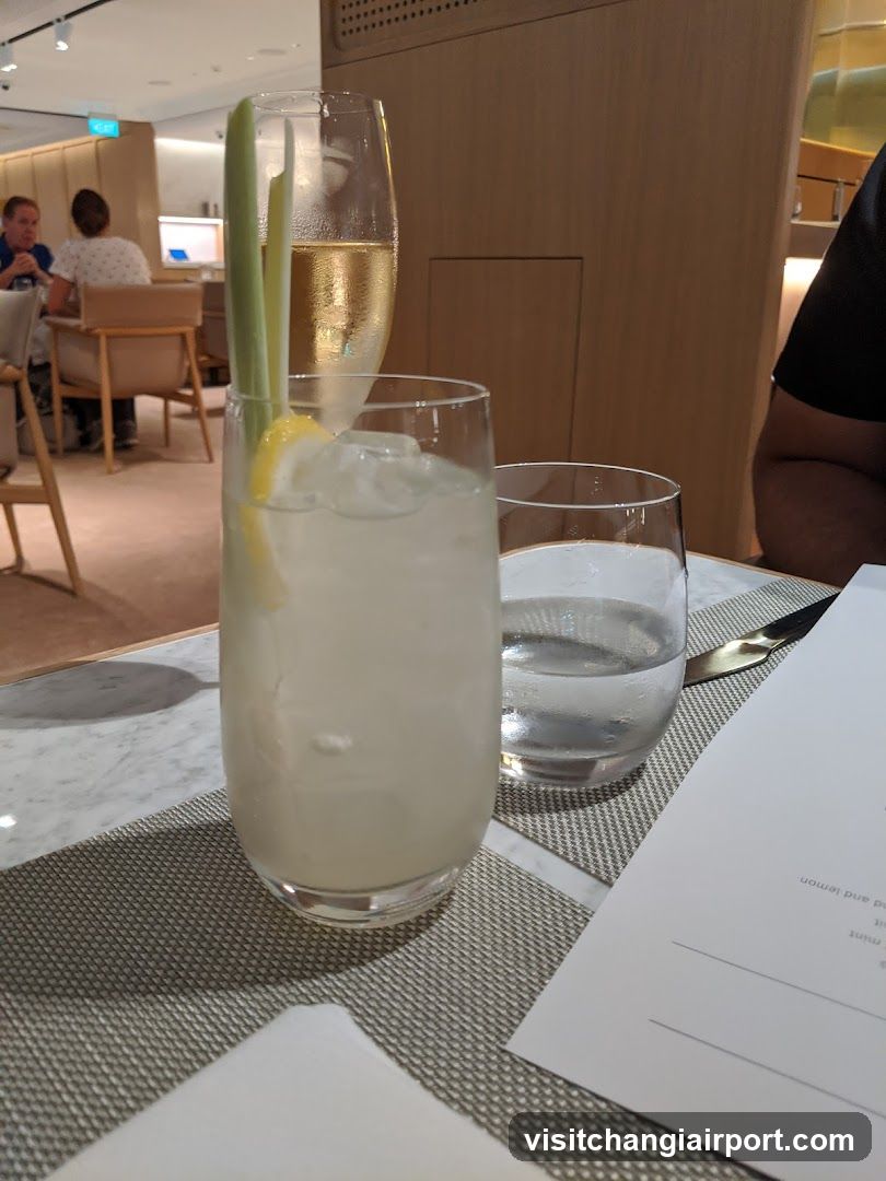 Qantas First Lounge Singapore