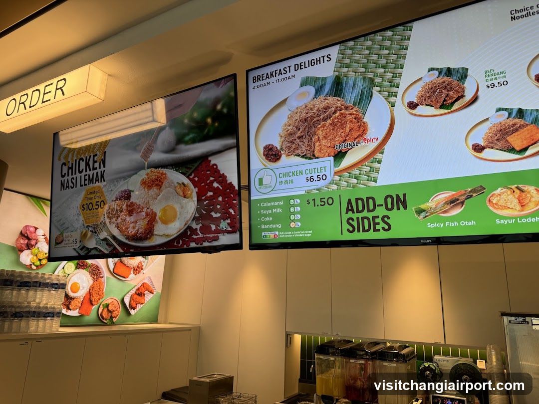 Food Menu Display