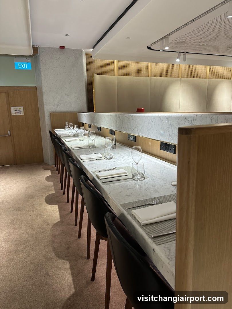 Dining Interior with Long Table