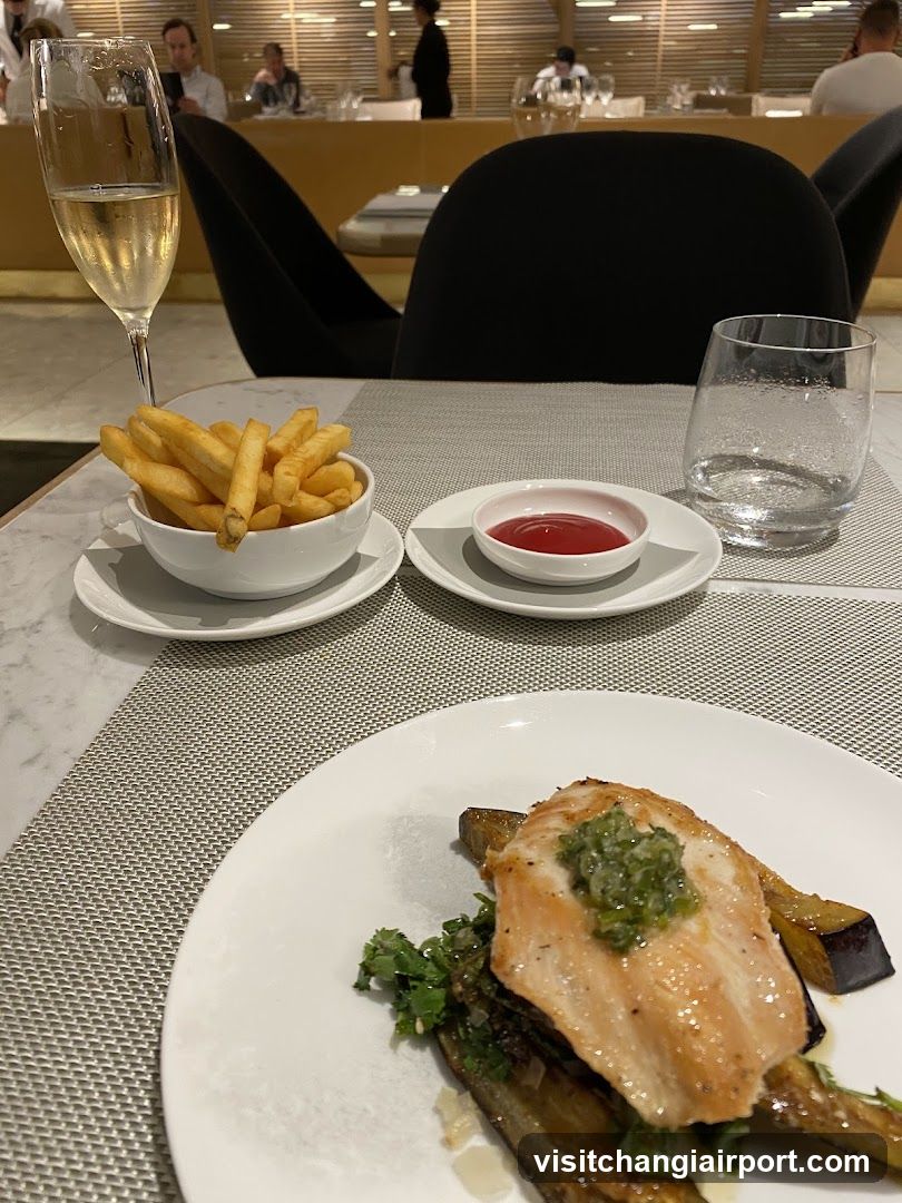 Dining Table with Fish and Fries